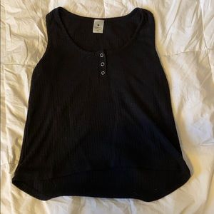 black tank top